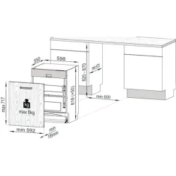 Посудомийна машина Beko DIN34322, пакування пошкоджене, товар цілий.